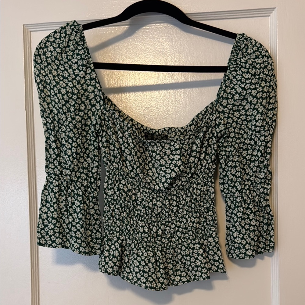 Reformation Floral Top